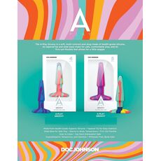Groovy Silicone Anal Plug, [12,7 cm x 3,2 cm] variatii produs