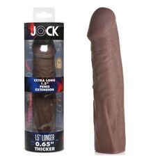 Manson Prelungitor Penis JOCK Curve Novelties 3.8 cm Maro Inchis cutie si produs