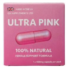 Ultra Pink pentru sustinerea libidoului femeii  -cutie supliment