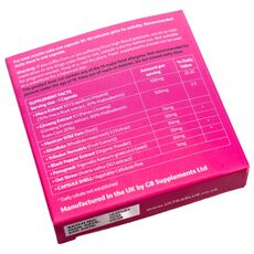 Ultra Pink pentru sustinerea libidoului femeii  -cutie verso ingrediente