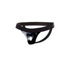 Jockstrap Barbatesc CUT4MEN Provocative Skai, Negru, vedere fata