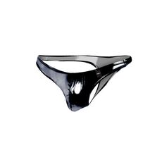 Tanga Barbateasca CUT4MEN Provocative Skai, Negru, vedere fata