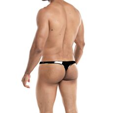Tanga Barbateasca CUT4MEN Provocative Skai, Negru, profil