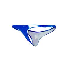 Tanga Barbateasca CUT4MEN Provocative Skai, Albastru, profil