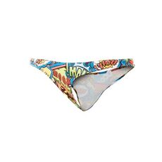 Tanga Barbateasca CUT4MEN Provocative Cartoon, vedere spate