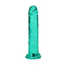 Dildo Realistic REALROCK Suction Cup 6'' Verde Transparent