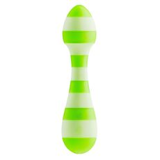 Vibrator wand Dreamtoys Glitz Green Girl verde, forma flexibila compacta