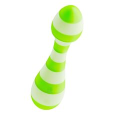 Vibrator wand Dreamtoys Glitz Green Girl verde, husa de depozitare inclusa