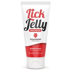 Lubrifiant Lick Jelly aroma Capsuni, 50 ml