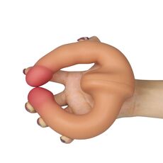 Dildo Dublu Double-Ended Strapless flexibil