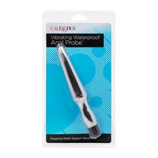 Sonda Anala Vibratoare CalExotics Waterproof, Argintiu, detaliu