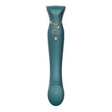 Vibrator Punctul G ZALO Queen Puls Wave, Verde, vedere suplimentara 3