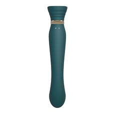 Vibrator Punctul G ZALO Queen Puls Wave, Verde, vedere suplimentara 5