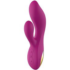Vibrator Rabbit ToyJoy Freya Rumble, Roz, imagine principala