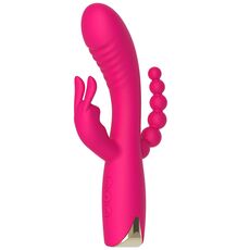 Vibrator Triplu ToyJoy Aphrodite, Roz, imagine principala