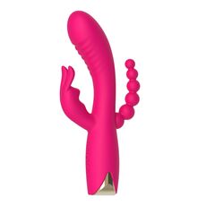 Vibrator Triplu ToyJoy Aphrodite, Roz, vedere suplimentara 6