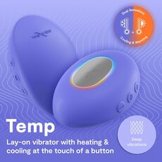 Vibrator Cupluri We-Vibe »Temp Lavender Blue«, Tester PROBA