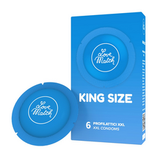 Prezervative King Size Love Match XXL 6 Bucati