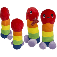 Plus Penis Curcubeu 30 cm, unghiuri multiple