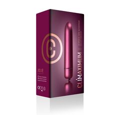 Mini Vibrator Rocks Off Climaximum Jolie Burgundy, vedere principala