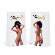 cutie Set Mapale Costum Baie Sexy Cheetah, manusi si accesoriu par