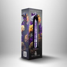 Mini Vibrator Rocks Off Boudoir Duke of Swoon, cutie florala si produs