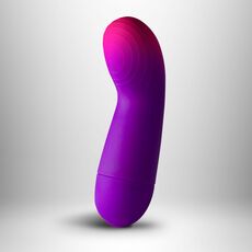 Vibrator Punct G Rocks Off Glo-Girl Vibe, silicon mov-magenta