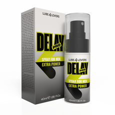 Spray Ritardante Delay Pro Lube4Lovers 40ml, ambalaj