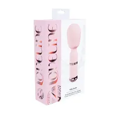Mini Aparat Masaj stimulare - Tester Velour - Mini-Wand - Loveline, Pink