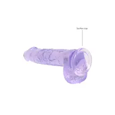 Dildo Realistic Dildo cu scrot si ventuza, Reakrock, 17 cm