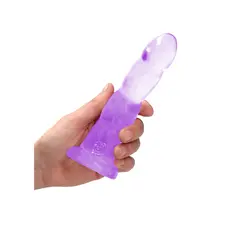 Dildo Non-Realistic Dildo cu ventuza, Violet