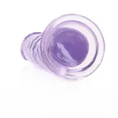 Dildo cu ventuza Straight Realistic REALROCK 6''- Purple