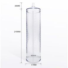cilindru gradat Pompa cu vacuum