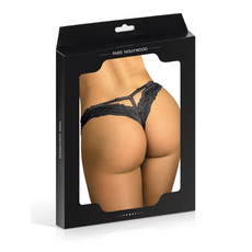 Chiloti femei Brasilian Style Tanga P5167 Negri
