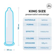 Prezervative King Size Love Match XXL - 6 Buc. caracteristici