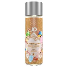 Lubrifiant intim System JO Candy Shop H2O Butterscotch cu aroma de caramel, flacon de 60 ml