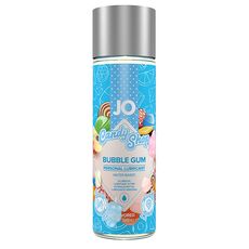 Lubrifiant intim System JO Candy Shop H2O Bubble Gum cu aroma de guma de mestecat, flacon de 60 ml