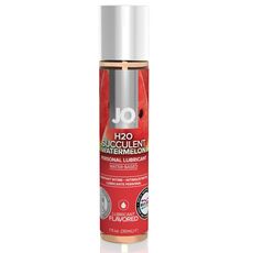 Lubrifiant System JO H2O Succulent Watermelon 30 ml, flacon pe baza de apa cu aroma de pepene rosu