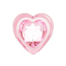 Anal Collection Easytoys - Anal Plug Glass Medium - 8,3 cm vedere inima