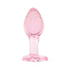 Anal Collection Easytoys - Anal Plug Glass Medium - 8,3 cm pe masa