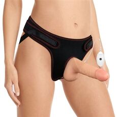 Lovetoy Thrill Strap On Vibrant 18cm - imagine 1