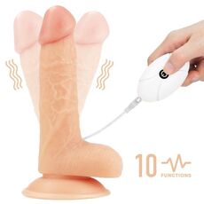 Lovetoy Thrill Strap On Vibrant 18cm - imagine 3