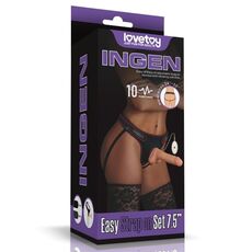 Lovetoy Passion Strap On Vibrant 20cm