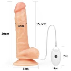 Lovetoy Passion Strap On Vibrant 20cm - imagine 3