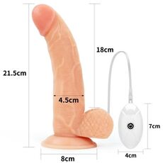 Lovetoy Pulse Strap On Vibrant 21.5cm - imagine 3