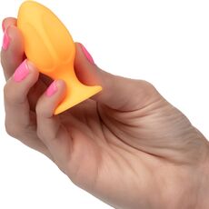 Set Dopuri Anale CalExotics Cheeky 2 Anal Plugs - Orange utilizare