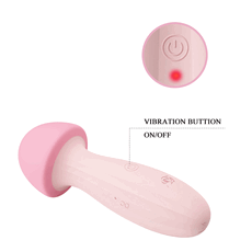 Vibrator Romantic Pretty Love Mushroom, 12 Functii, incarcare laUSB