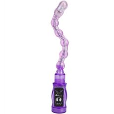 Vibrator anal Baile Distortion violet, forma completa indoita