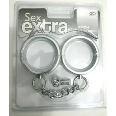Jucarie pentru adulti Excellent Power Sex, catuse metalice argintii extra, 70 mm