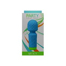 Mini Massager - Aparat Masaj Miky Vibrator - Albastru, 10 Vibratii CUTIE